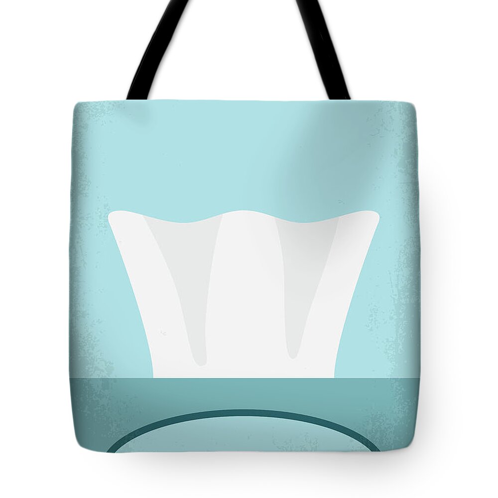 The Late Bloomer Tote Bag featuring the digital art No1239 My The late bloomer minimal movie poster by Chungkong Art