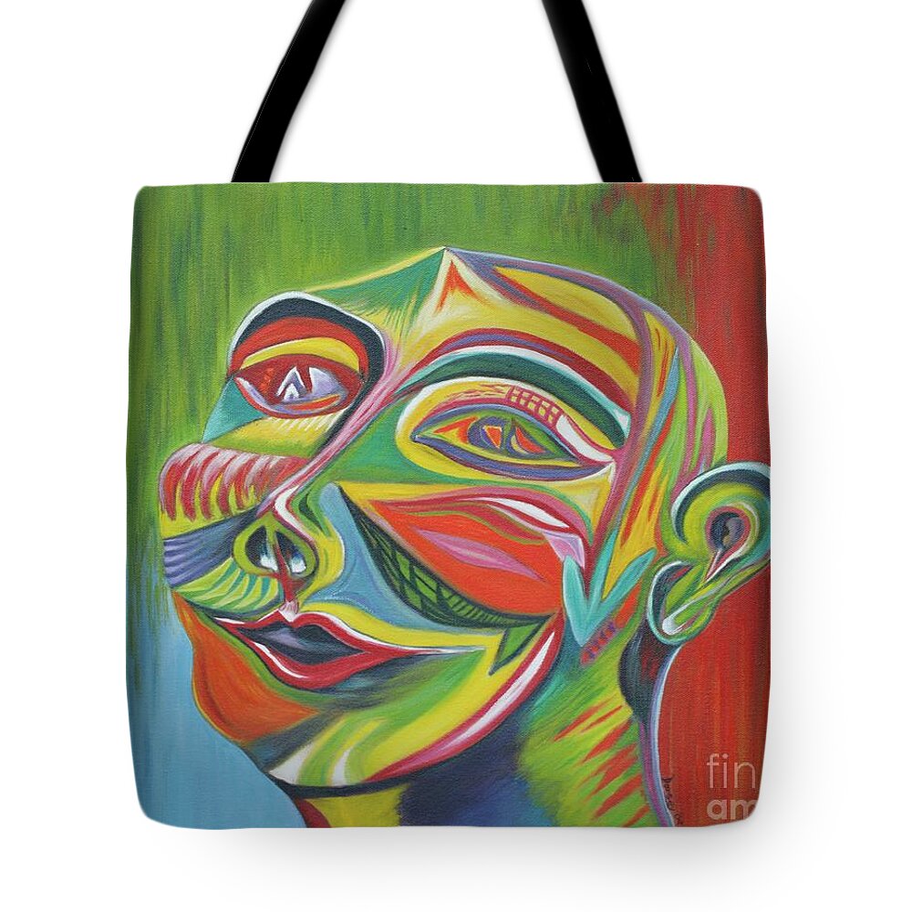 Best Seller Tote Bag featuring the painting Nobody in Particular by Dorsey Northrup