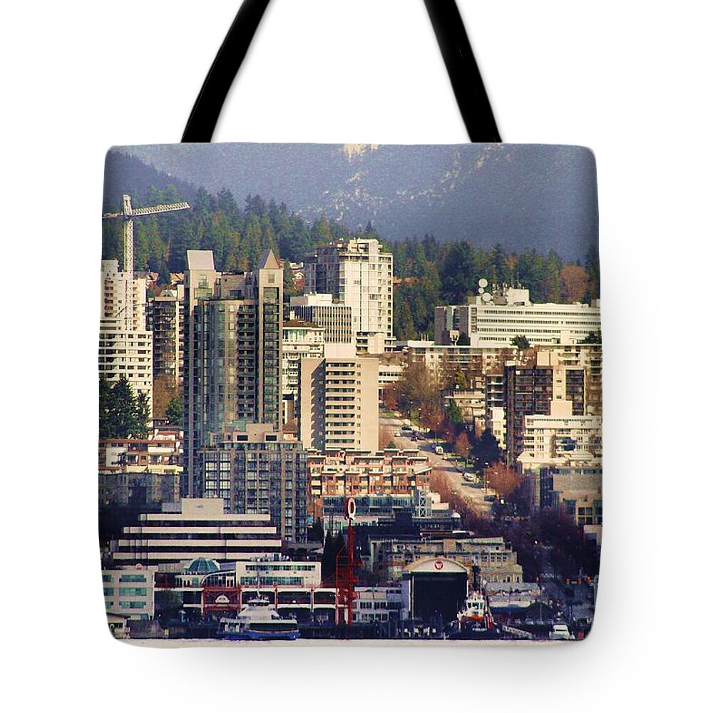 North Vancouver Tote Bag featuring the photograph North Vancouver by Kimberly Furey