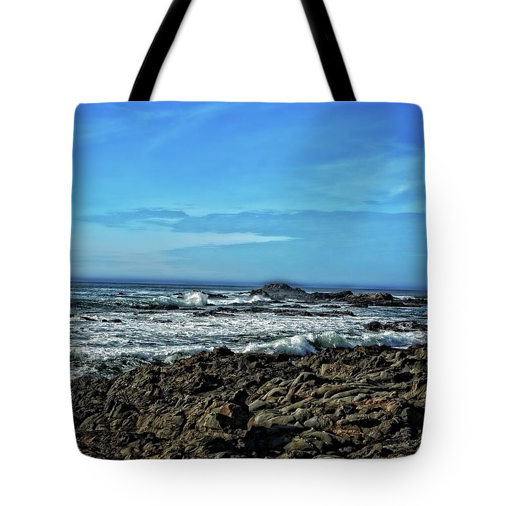 Pacific Ocean Tote Bag featuring the photograph Northern California Coast 7 by Maggy Marsh