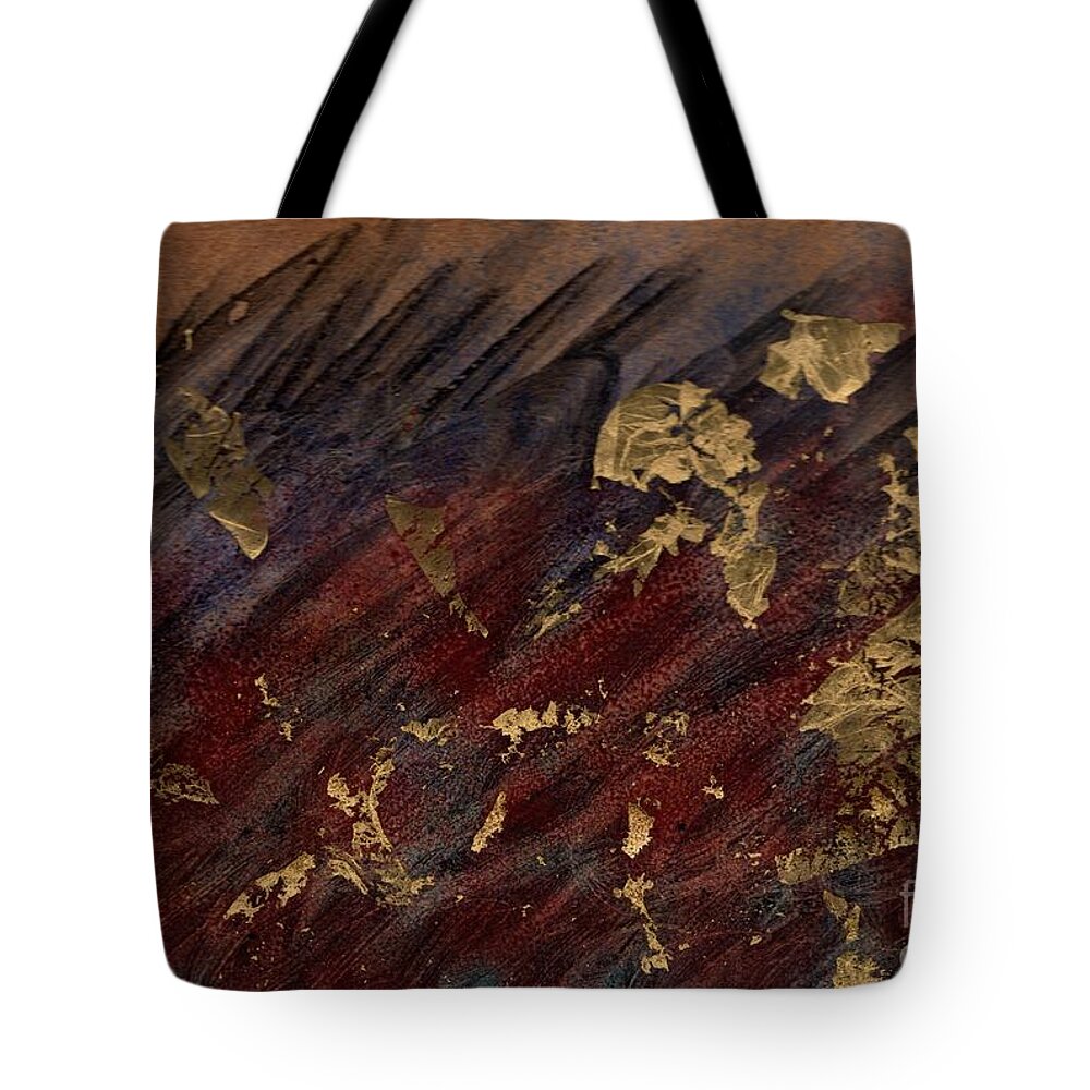 Abstract Tote Bag featuring the glass art Not Standard by Bentley Davis