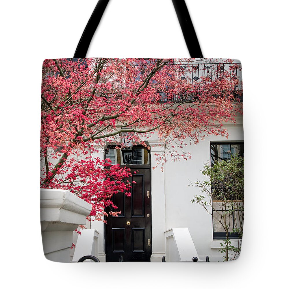 Portobelloroad Tote Bag featuring the photograph Notting Hill by Raymond Hill
