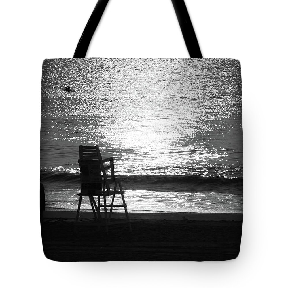 Beach Tote Bag featuring the photograph OC Sunset3351 by Carolyn Stagger Cokley