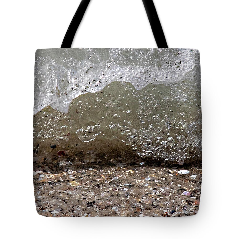 Ocean Tote Bag featuring the photograph Ocean Surf by Dart Humeston