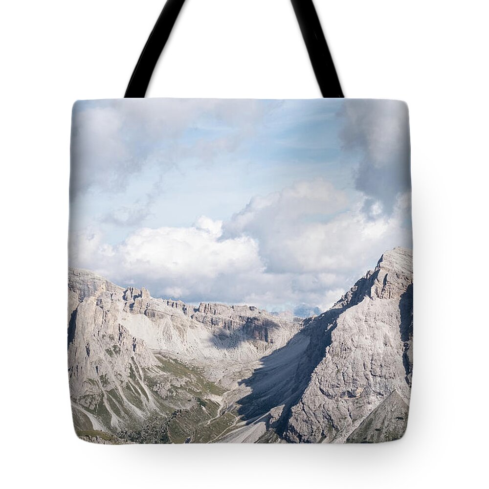 Italy Tote Bag featuring the photograph Odle #3 by Alberto Zanoni