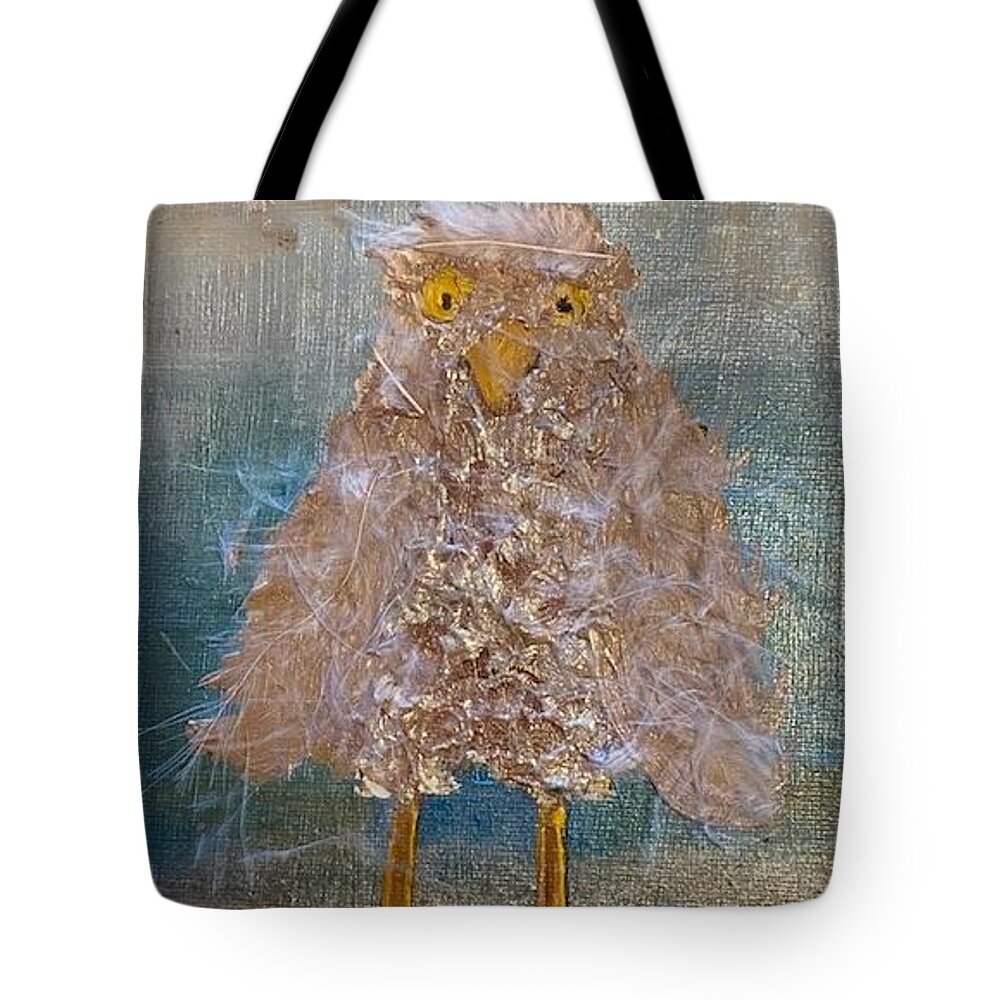 Chicken Eggs Grandma Grandkids Beach Tote Bag featuring the mixed media Oh Cluck by Kathy Bee