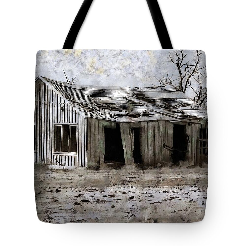 Building Tote Bag featuring the photograph Old building #4 by Fran Woods