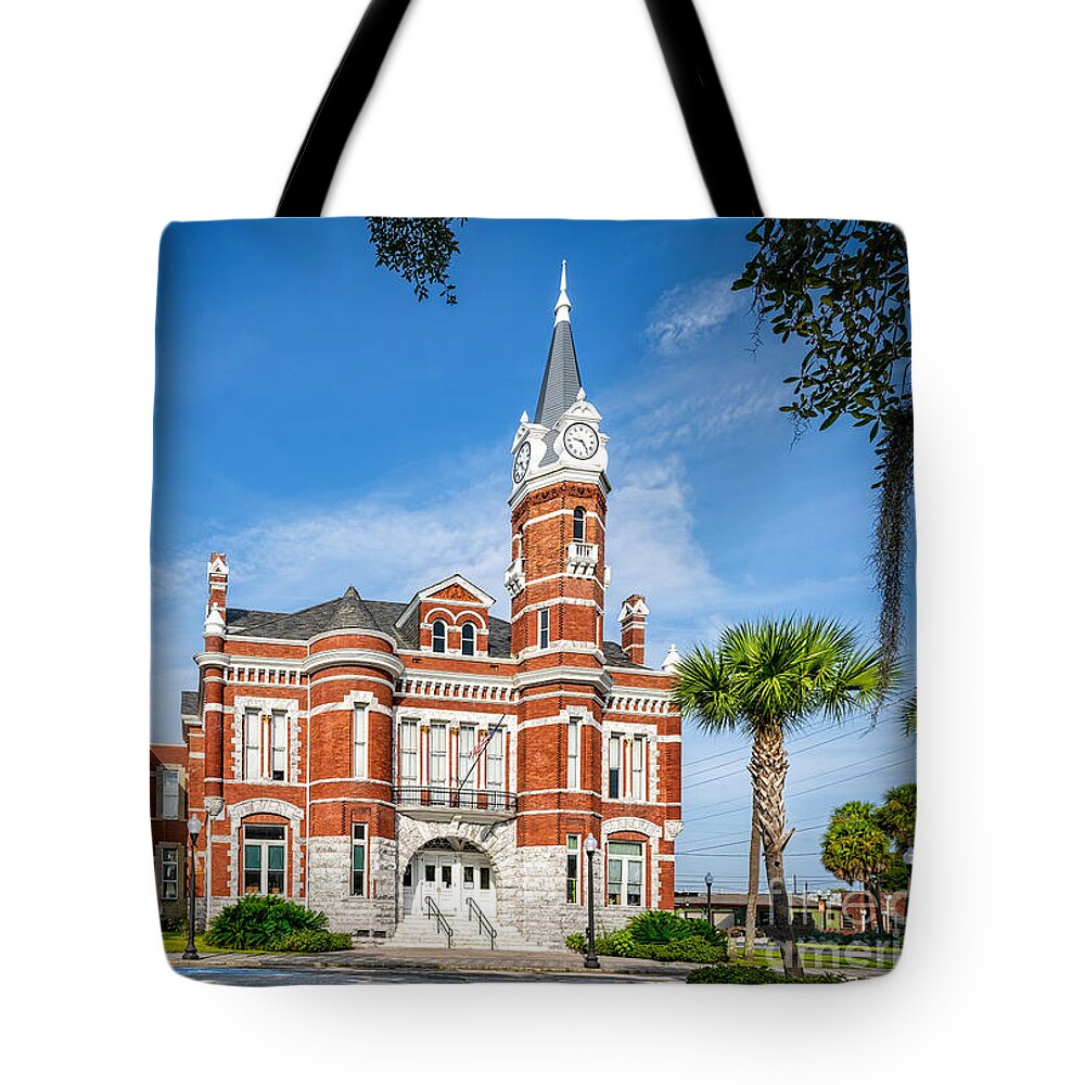 Landscapes Tote Bag featuring the photograph Old City Hall by DB Hayes