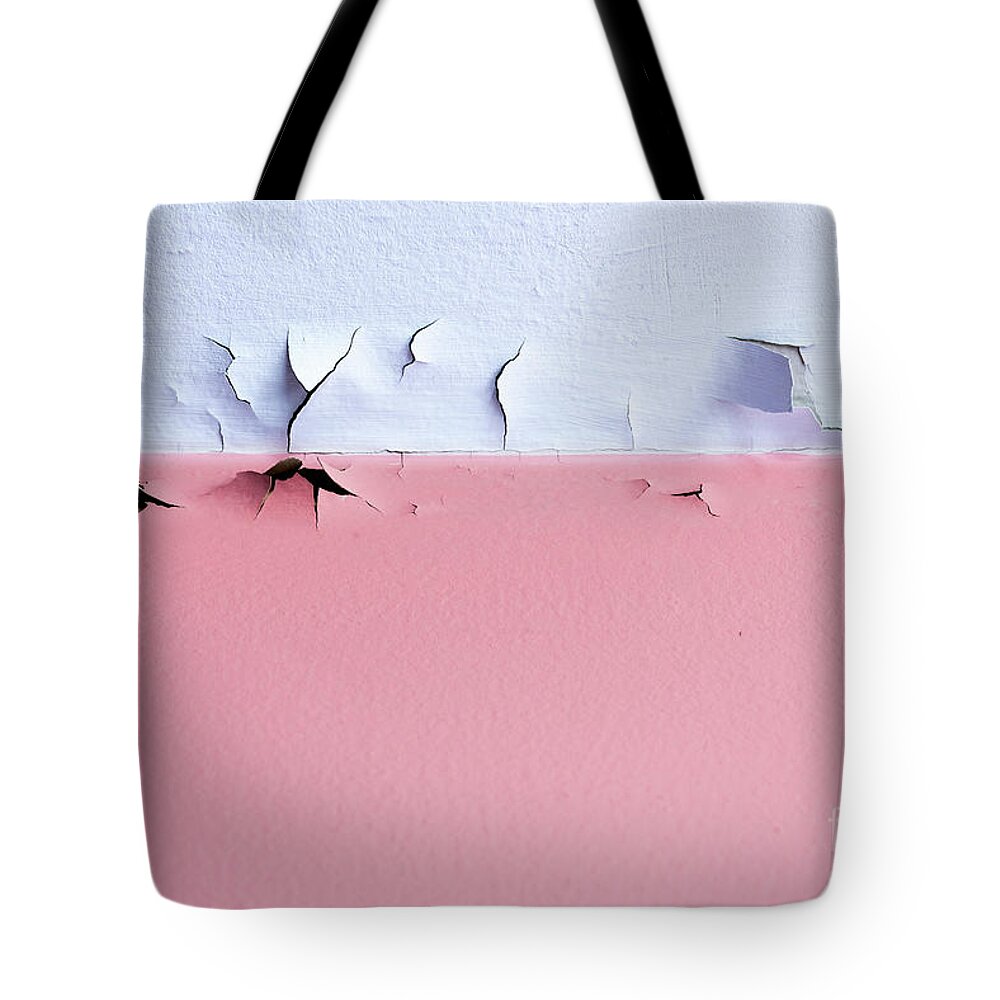 Broken Tote Bag featuring the photograph Old Paint by Stef Ko