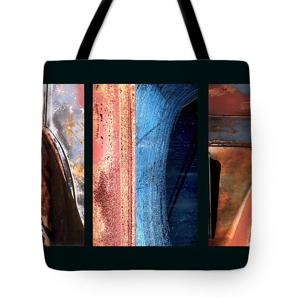 Abstract Tote Bag featuring the photograph Ole Bill by Steve Karol
