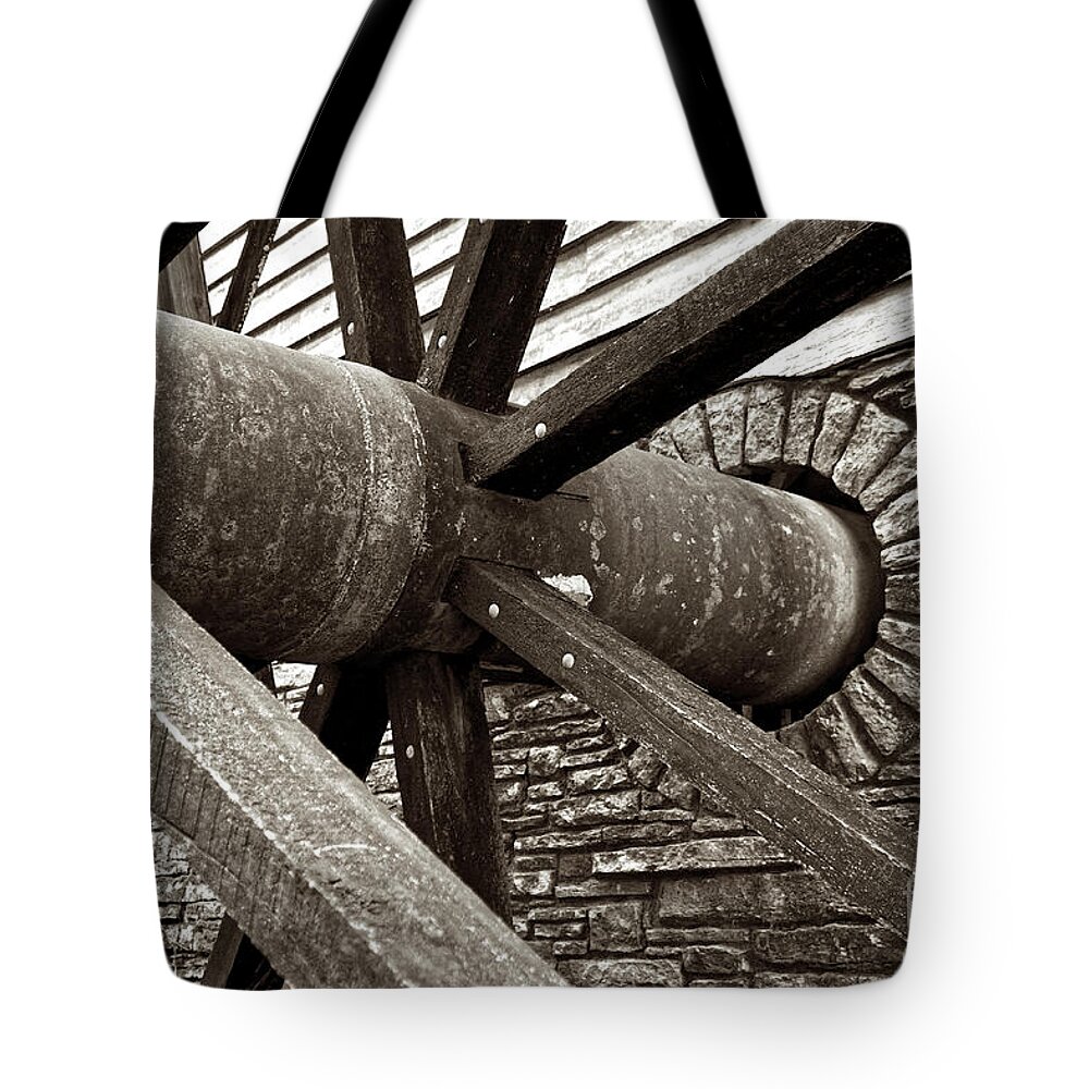 Norris Dam State Park Tote Bag featuring the photograph On The Road 7 by Phil Perkins