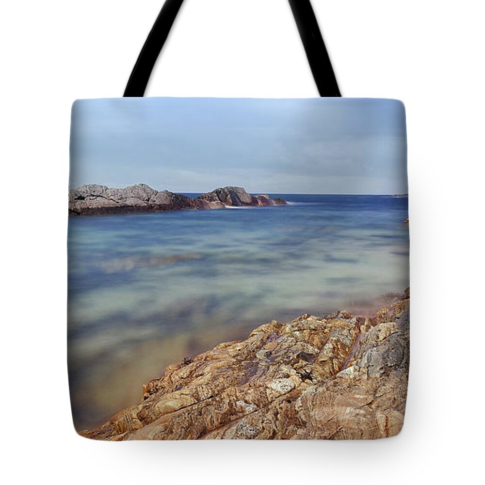 Forster Photography Tote Bag featuring the digital art On The Rocks Forster 88226 by Kevin Chippindall