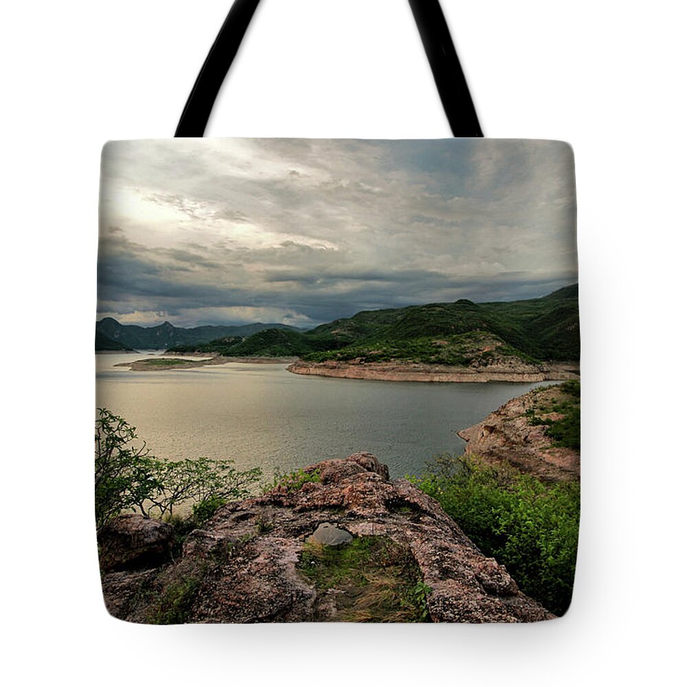 Slope Tote Bag featuring the photograph On Top of the World by Montez Kerr