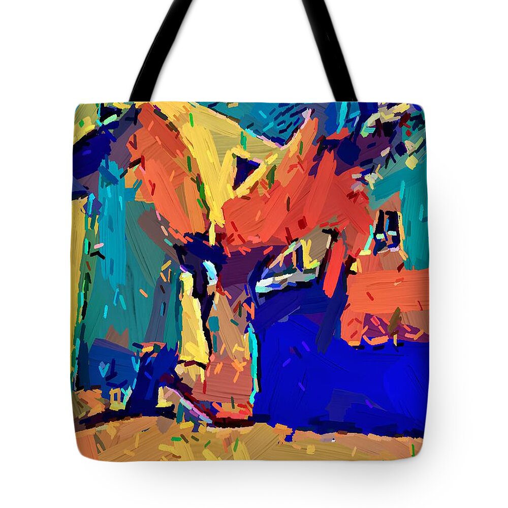 Homoerotic Art Tote Bag featuring the painting Open legs by Homoerotic Art