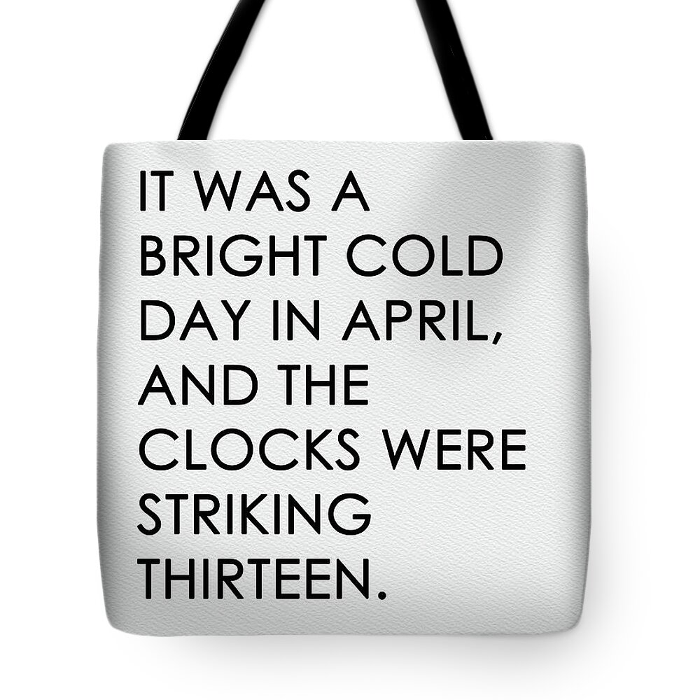 Orwell Tote Bags