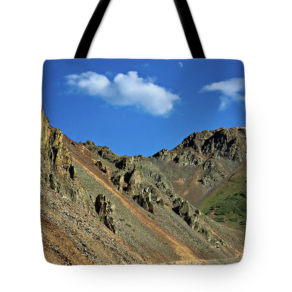 4 Wheel Drive Tote Bag featuring the photograph Ophir Pass by Lana Trussell