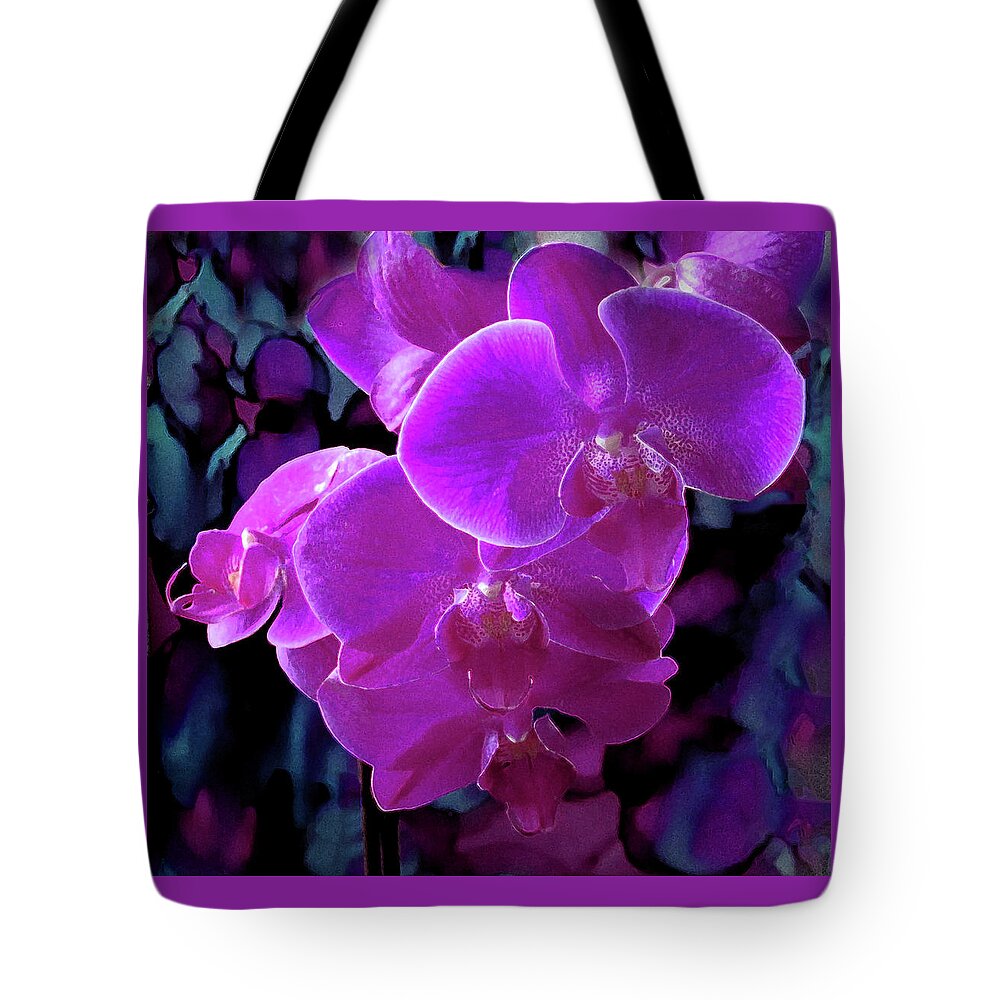 Orchid Tote Bag featuring the photograph Orchid 705 by Corinne Carroll