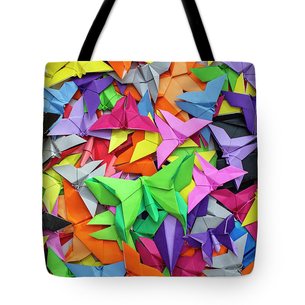 Origami Butterflies Tote Bag by Tim Gainey - Tim Gainey - Artist