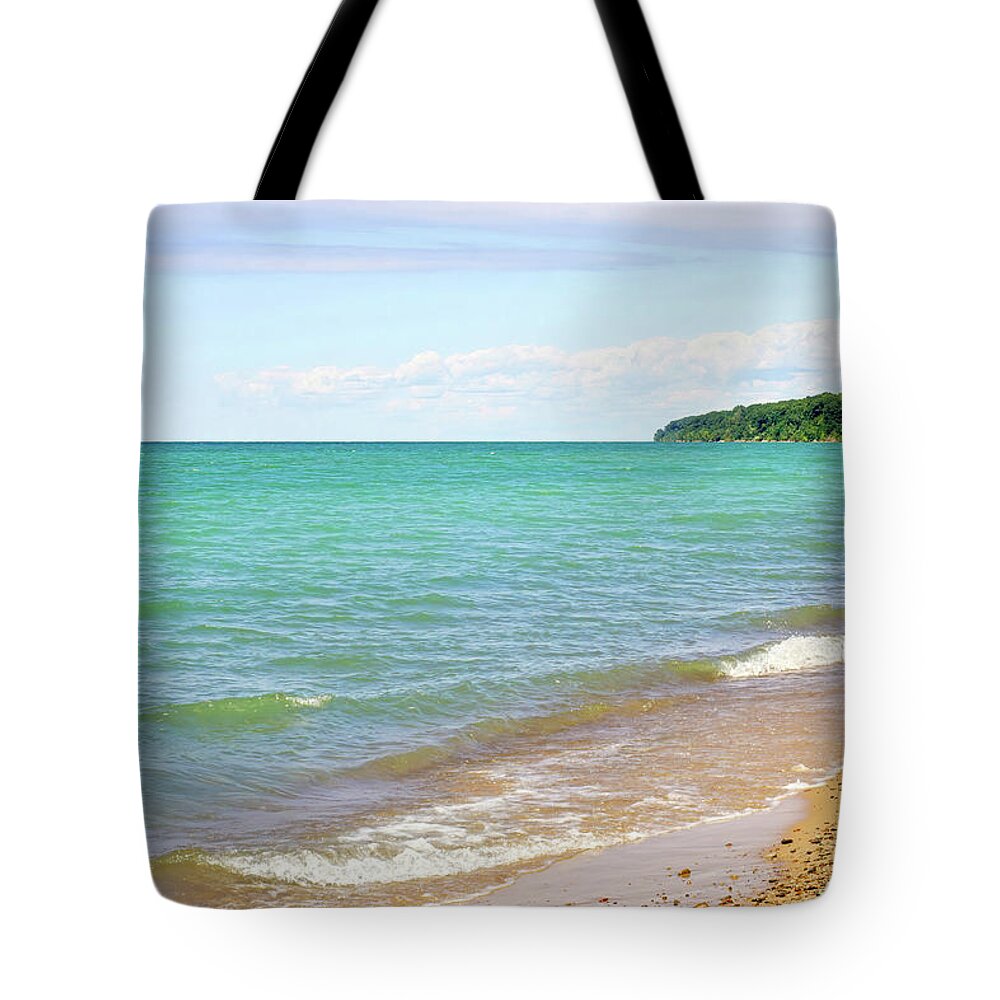 Beach Tote Bag featuring the photograph Our Happy Place by Kathi Mirto