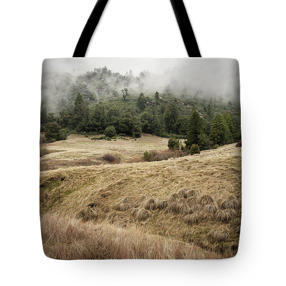 Trees Tote Bag featuring the photograph Over the Hills Far Away by Ryan Weddle