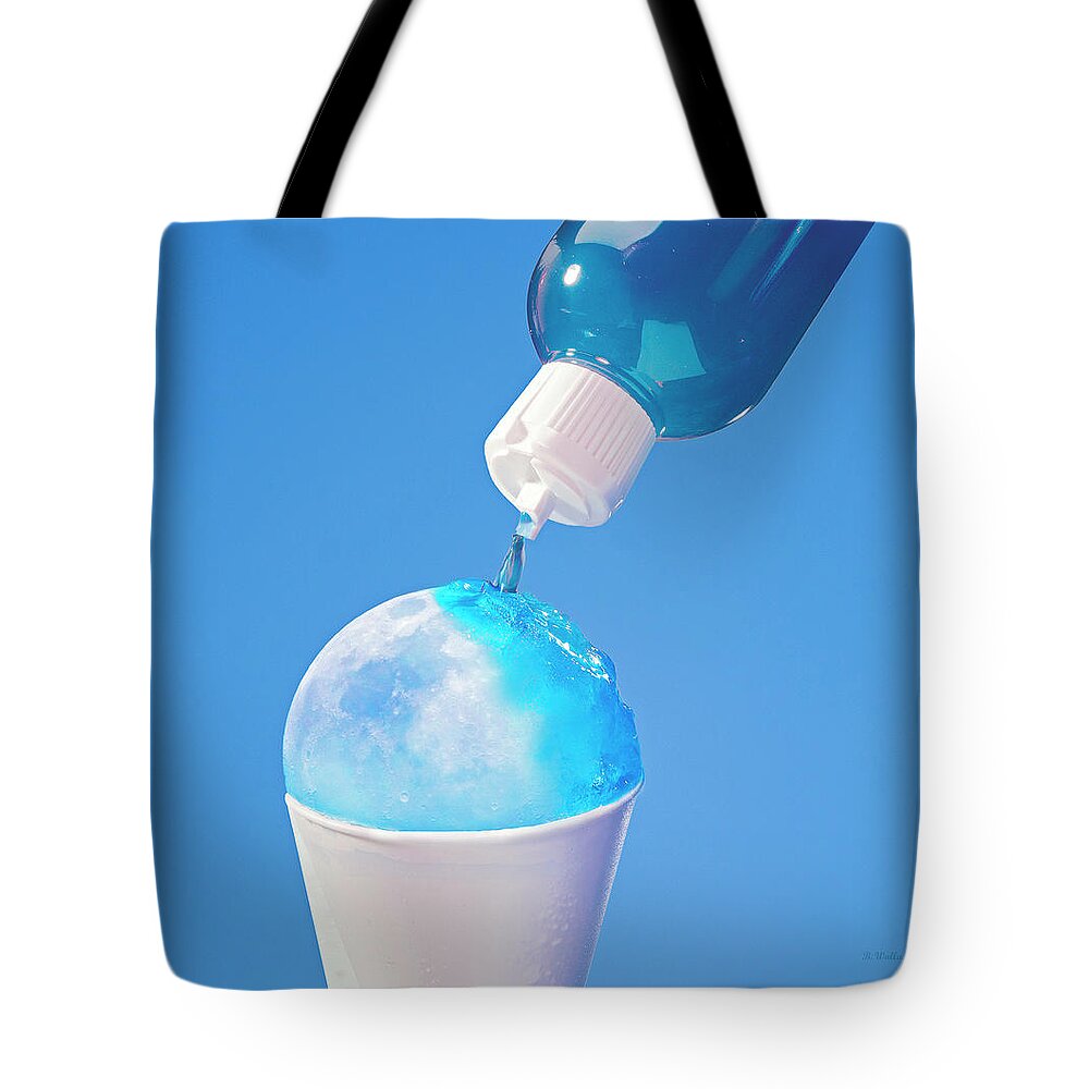2d Tote Bag featuring the photograph Over The Moon by Brian Wallace