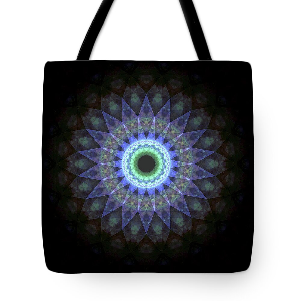  Tote Bag featuring the digital art P 2l 18d by Primary Design Co