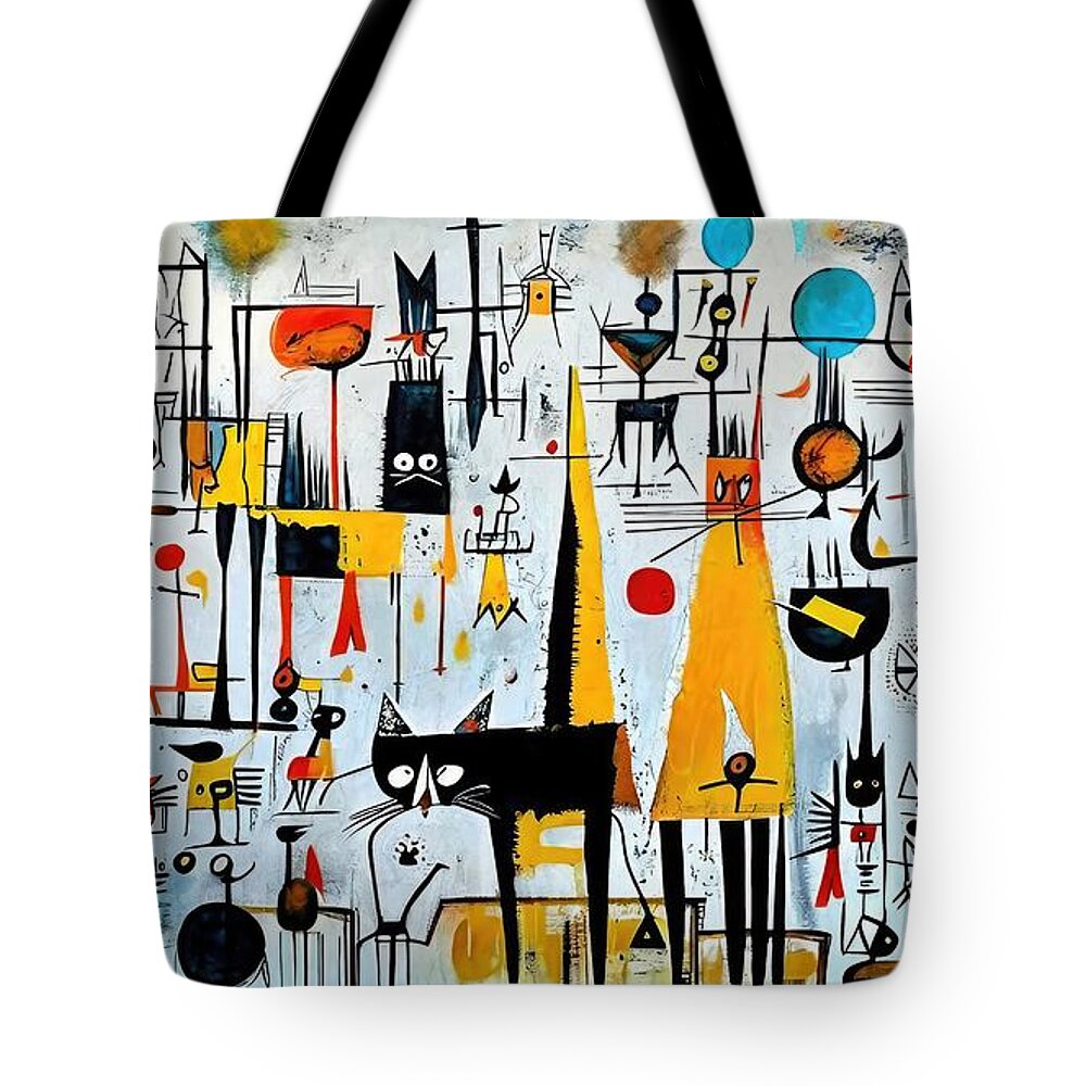 Picasso Style Tote Bags