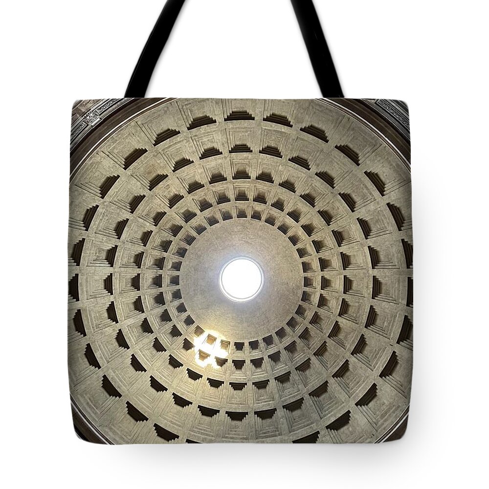 Pantheon Tote Bag featuring the photograph Pantheon by Judy Frisk