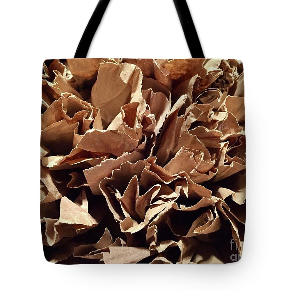 Paper Tote Bag featuring the photograph Paper Series 1-18 by J Doyne Miller