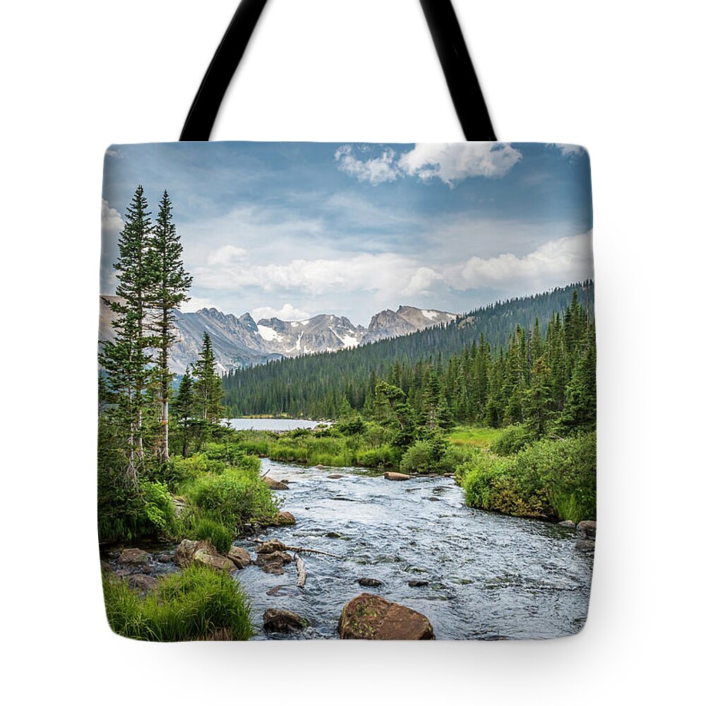 Colorado Tote Bag featuring the photograph Paradise in the Rockies by Michael Smith
