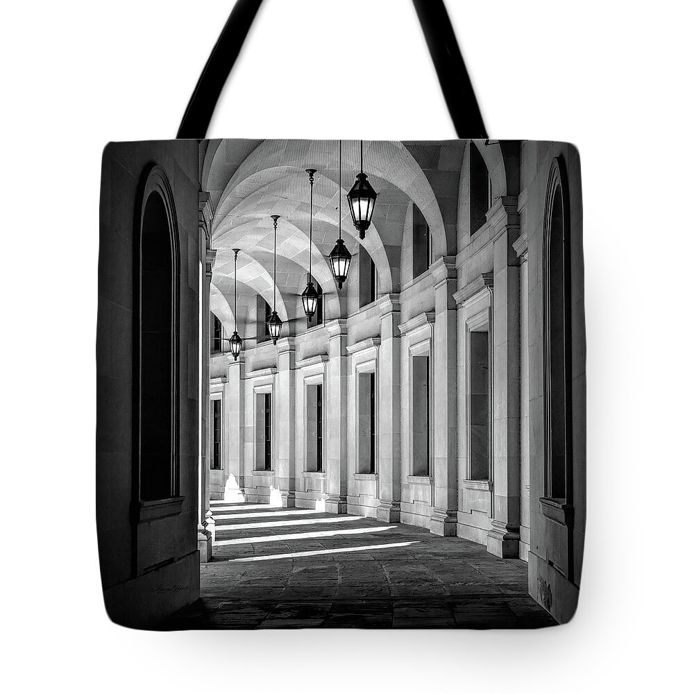 Passageway Tote Bag featuring the photograph Passageway by Sharon Popek