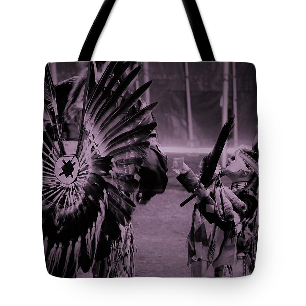 Indian Tote Bag featuring the photograph Passing The Buck by Jason Denis