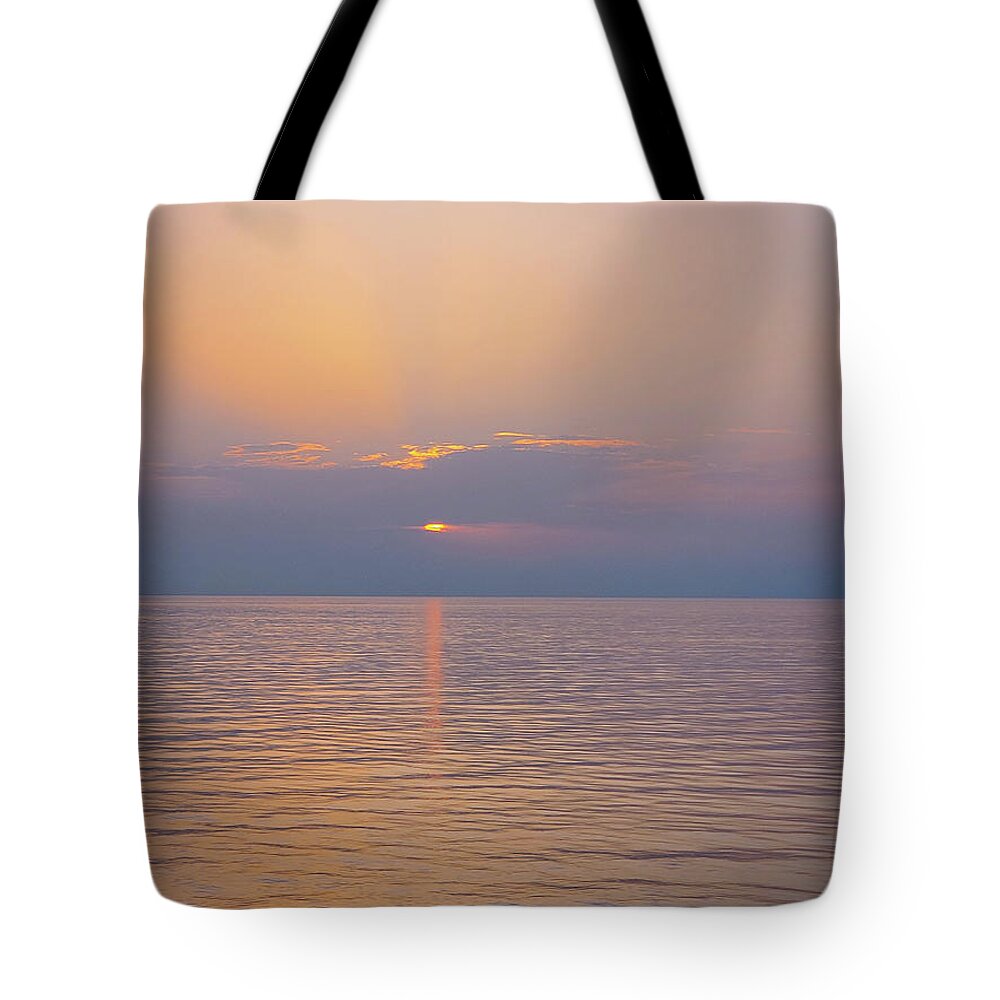 Sea Tote Bag featuring the photograph Peace by Andrea Whitaker