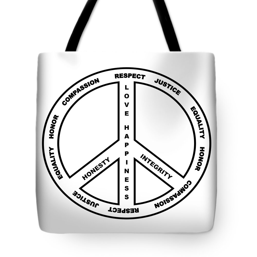 Peace Tote Bag featuring the photograph Peace by Theodore Jones