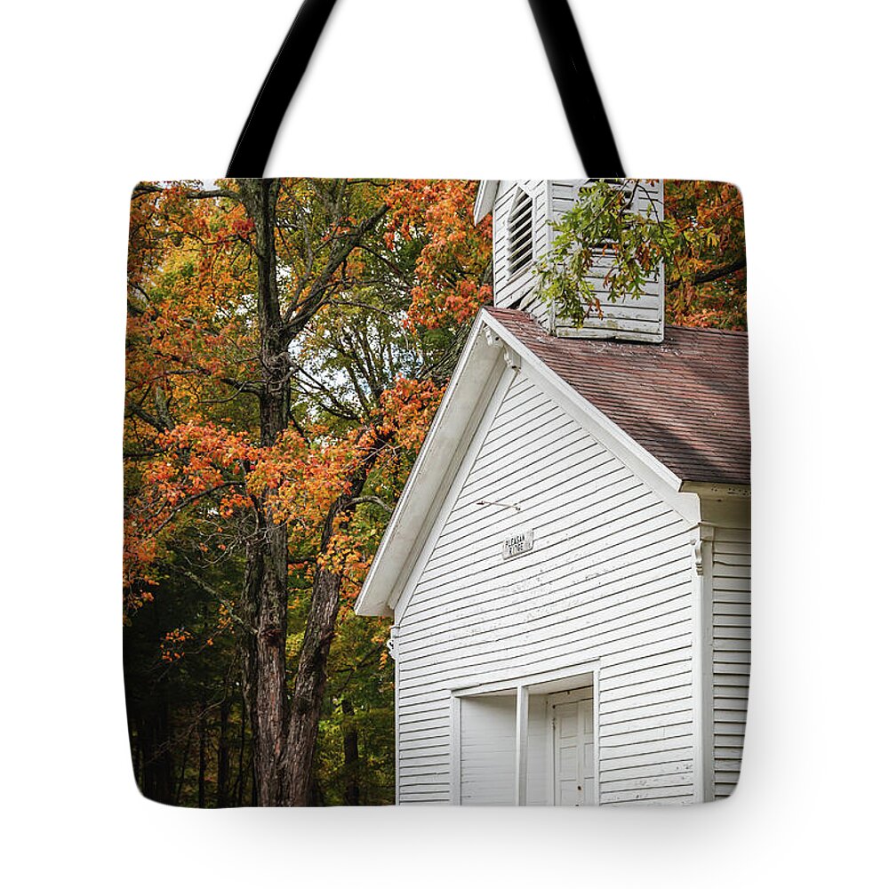 Church Tote Bag featuring the photograph Pleasant Ridge by Grant Twiss