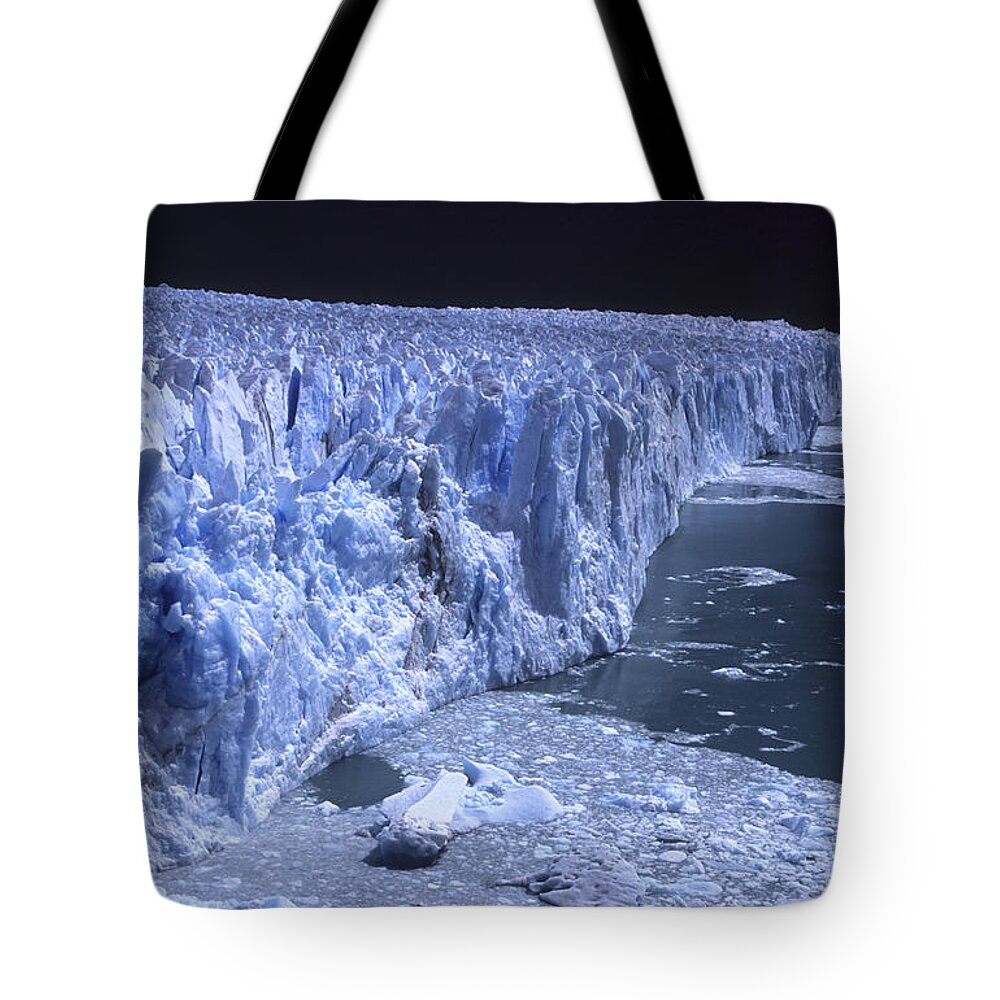 Perito Moreno Glacier Tote Bag featuring the photograph Perito Moreno Glacier by James Brunker