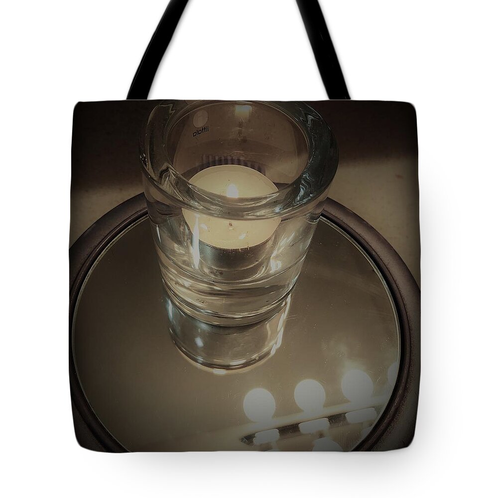 Reflections Tote Bag featuring the photograph Perspective by Rachelle Stracke