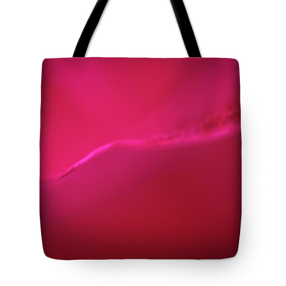 Art Tote Bag featuring the photograph Petal Lip by Norman Reid