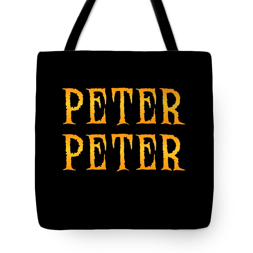 Halloween Tote Bag featuring the digital art Peter Peter Pumpkin Eater Costume by Flippin Sweet Gear