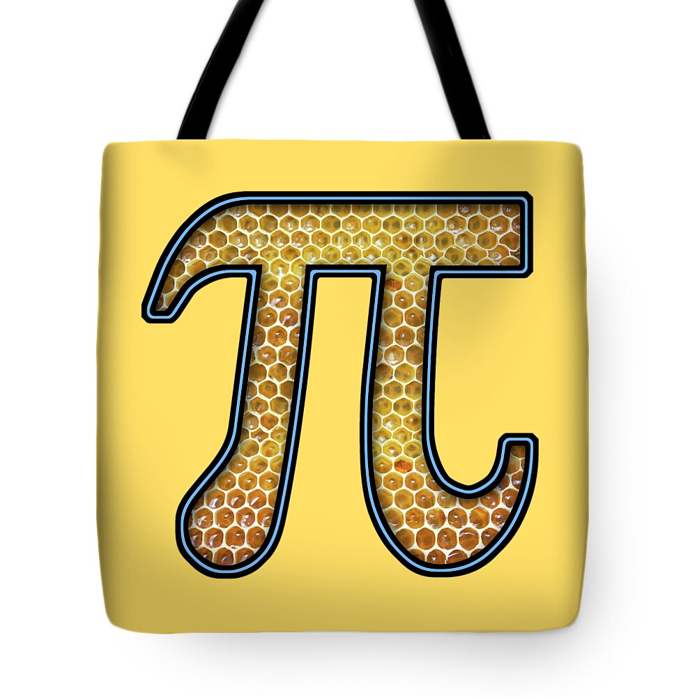 Honey Pi Tote Bag featuring the photograph Pi - Food - Honey Pie by Mike Savad