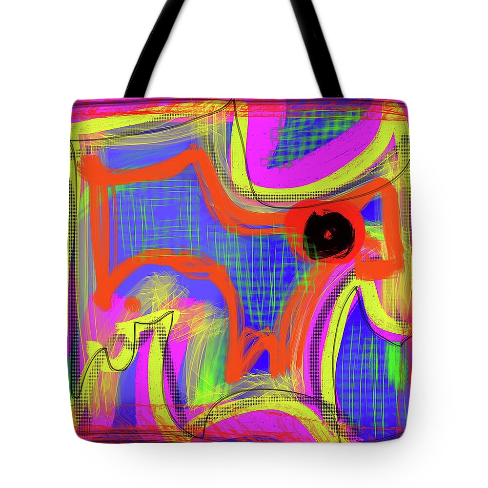 Pichorso Tote Bag featuring the digital art PicHorso by Susan Fielder
