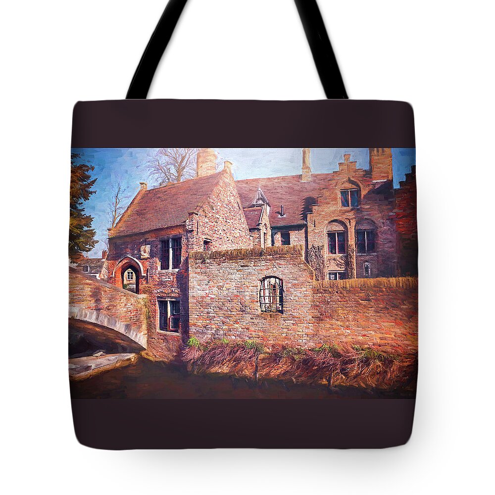 Bruges Tote Bag featuring the photograph Picturesque Bruges by Carol Japp