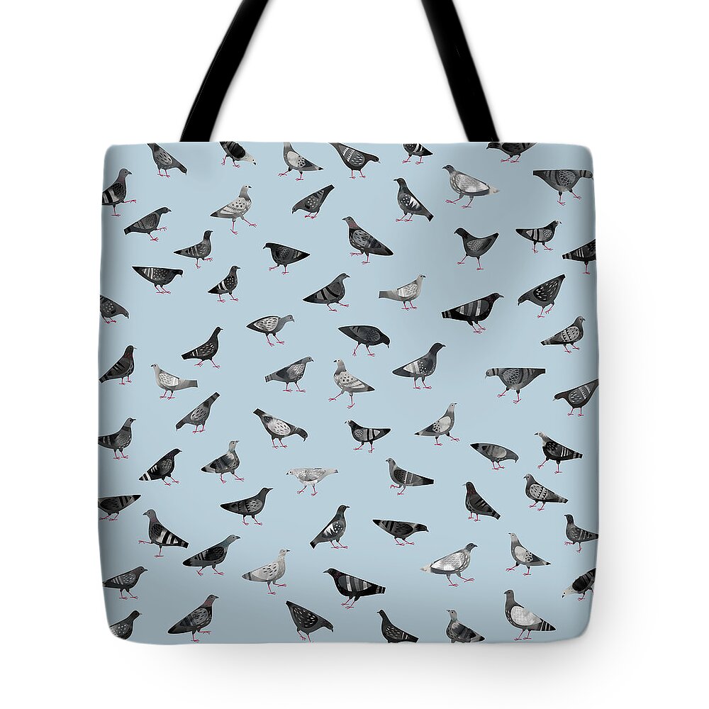 Pigeon Tote Bags