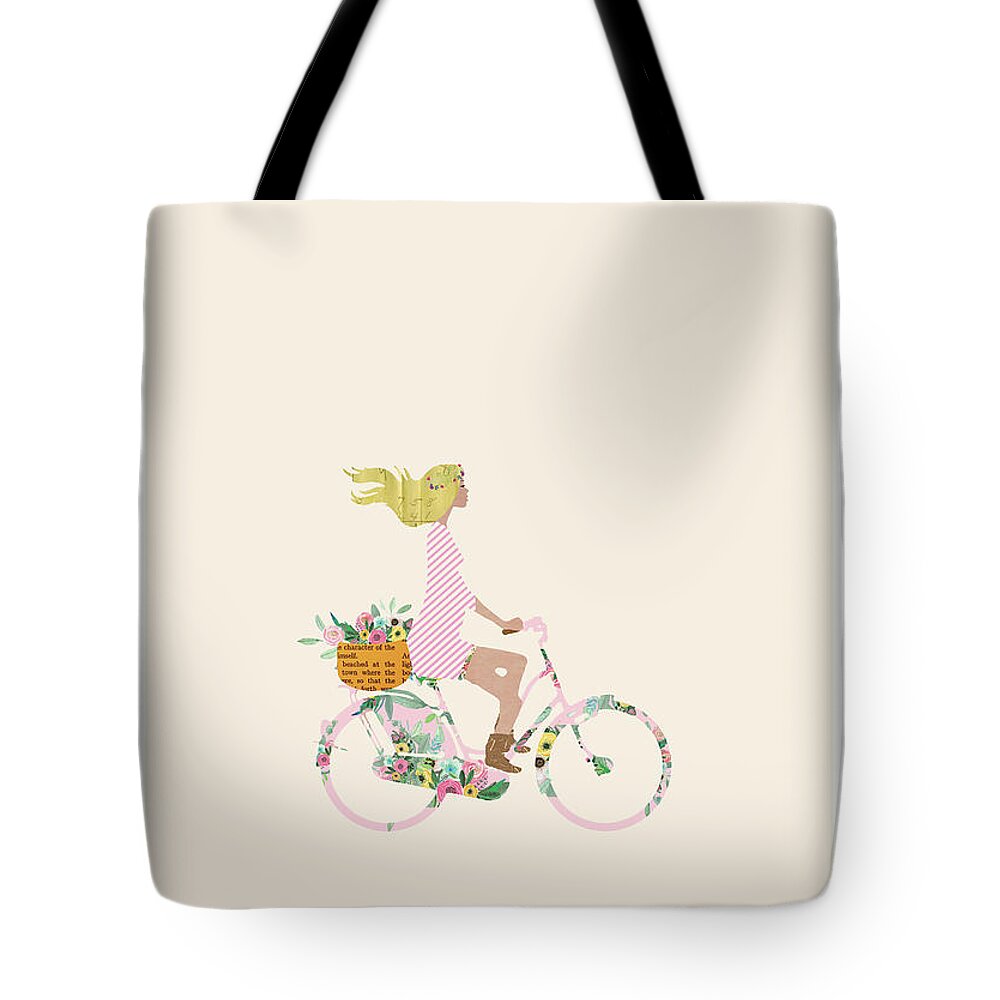 To Plant A Garden Tote Bag featuring the mixed media Plant a garden by Claudia Schoen