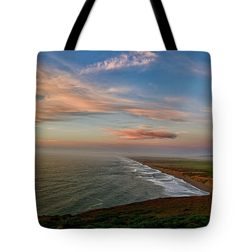 Point Reyes National Seashore Tote Bag featuring the photograph Point Reyes National Seashore - Beautiful Shoreline by Amazing Action Photo Video