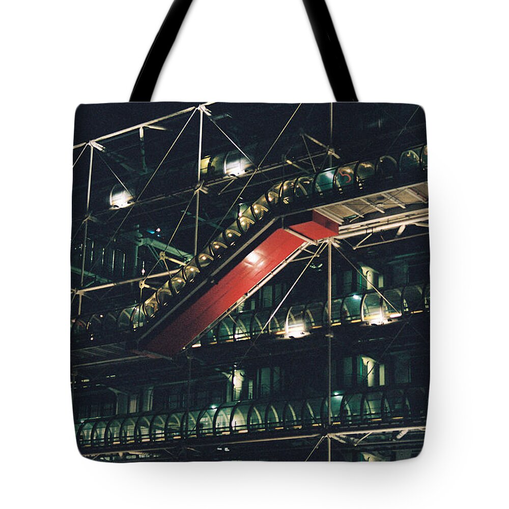 Pompidou Tote Bag featuring the photograph Pompidou by Barthelemy De Mazenod