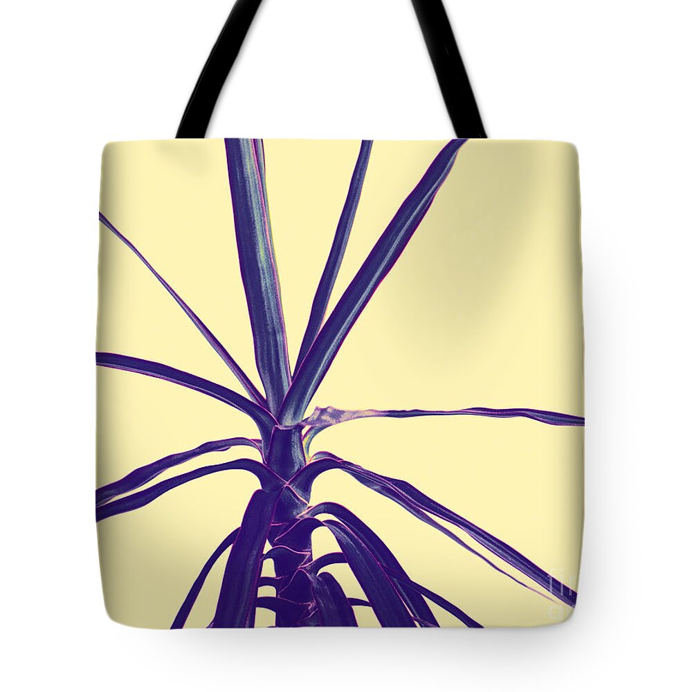 Plant Tote Bag featuring the digital art Pop Art Plant by Phil Perkins