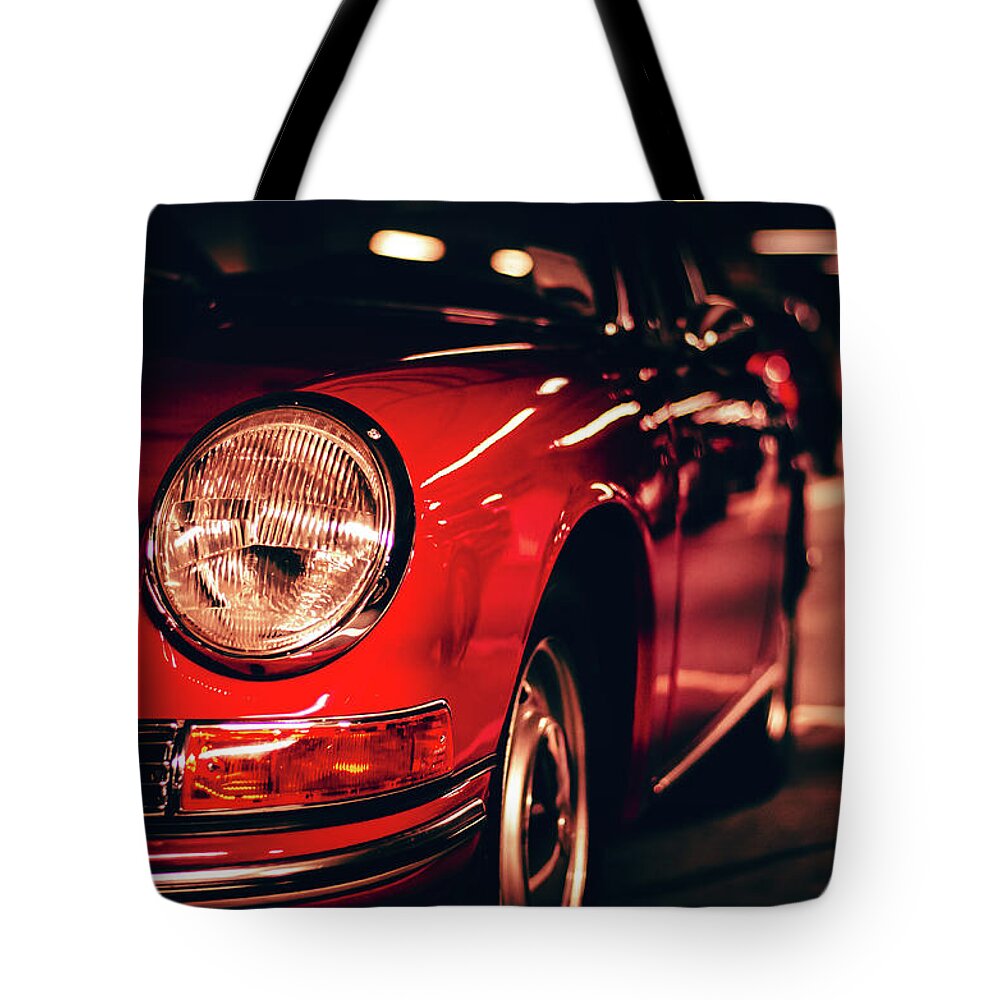 Porsche Tote Bag featuring the photograph Porsche 912 by Gavin Lewis