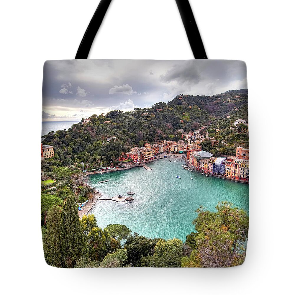 National Park Tote Bag featuring the photograph Portofino - The Bay - Italy by Paolo Signorini