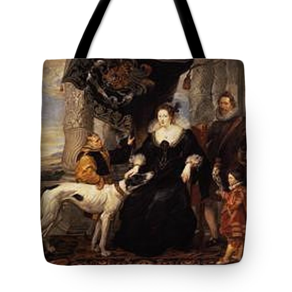Train Tote Bag featuring the painting Portrait of Lady Arundel with her Train by Peter Paul Rubens